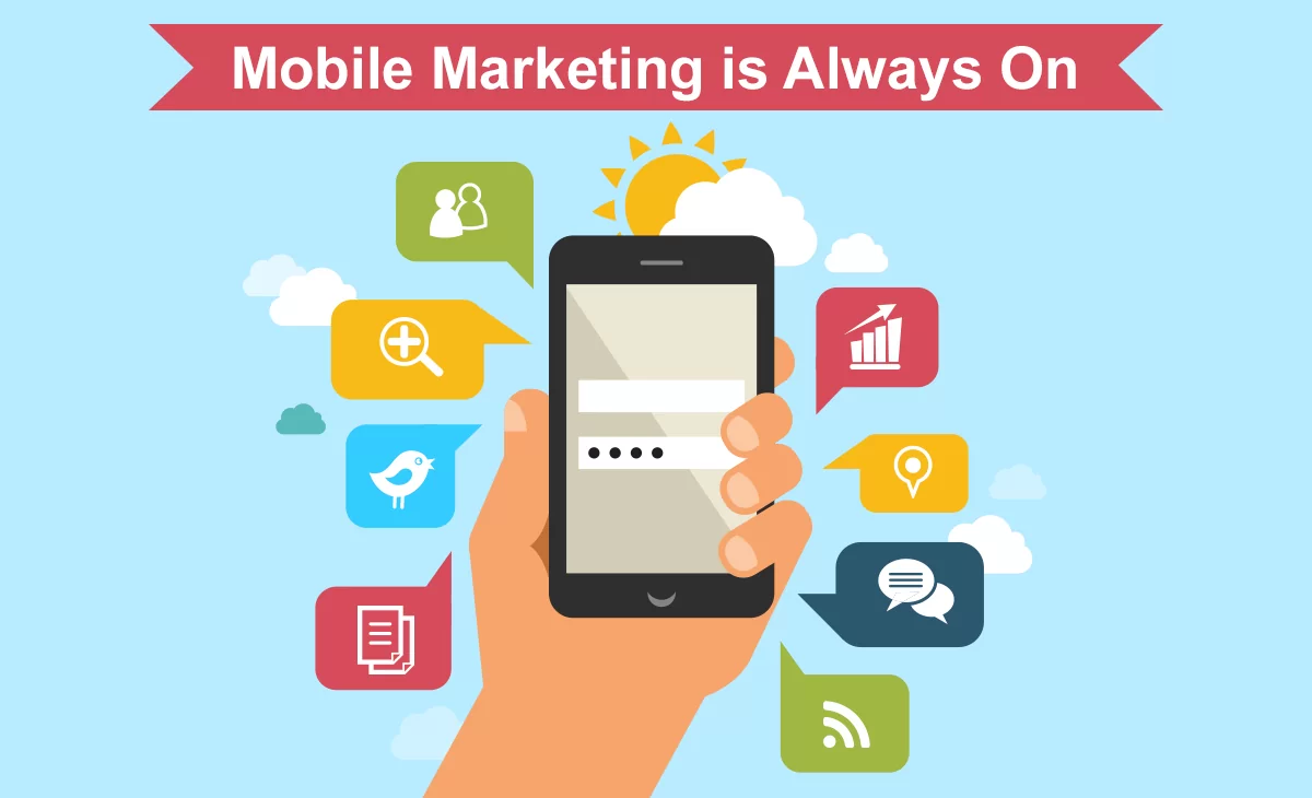 Mobile Marketing là hình thức tiếp thị trên điện thoại