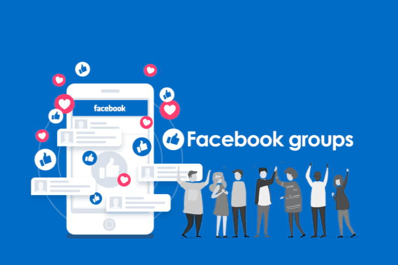Tham gia các group Facebook - LinkedIn