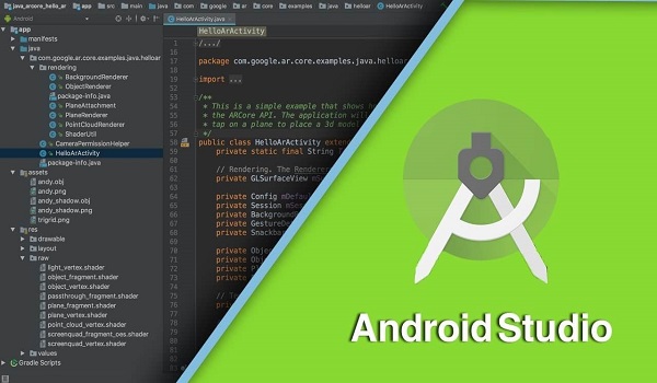 Phần mềm tạo ứng dụng di động Android Studio 